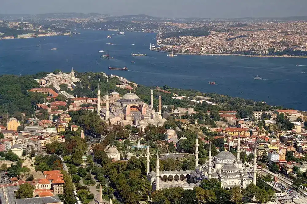Fatih ilçesi otel bölgesi